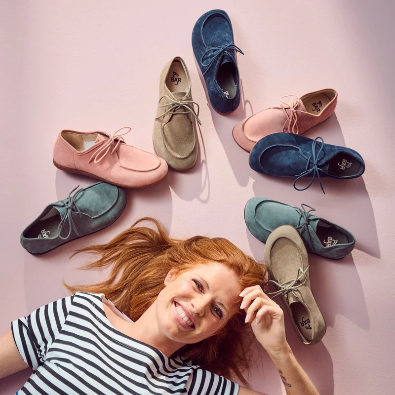 Chaussure à lacets Femme Johanna Bleu foncé