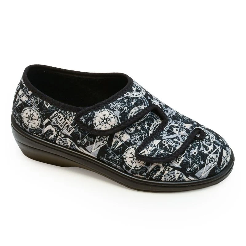 Chausson Femme Monza Noir