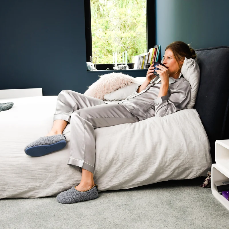 Chausson Femme Marta Bleu