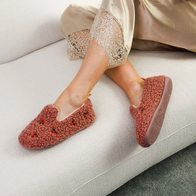 Chausson Femme Maily Rose