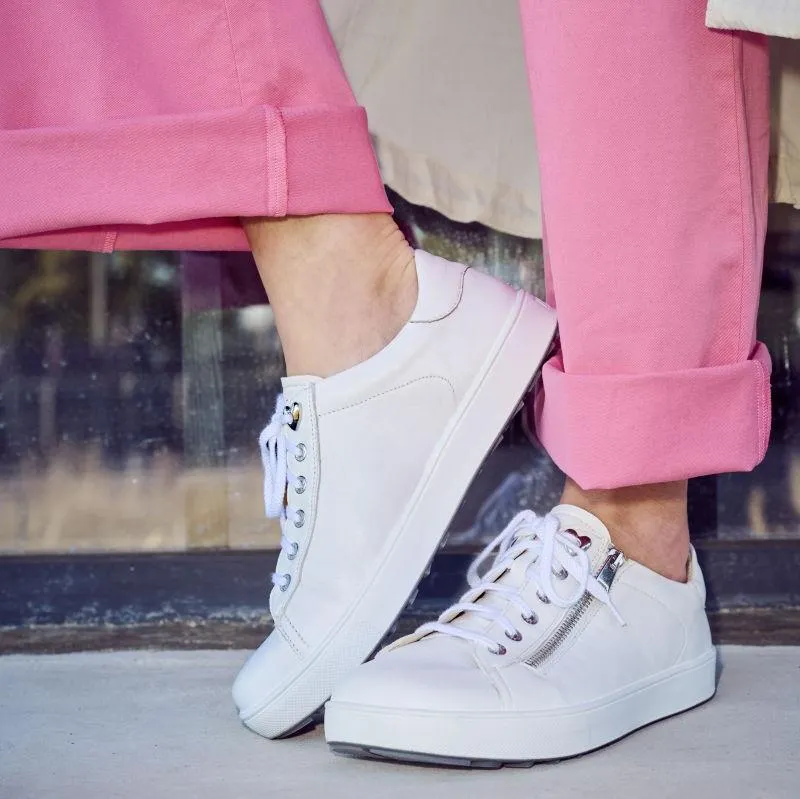 Chaussure à lacets Femme Margot Blanc