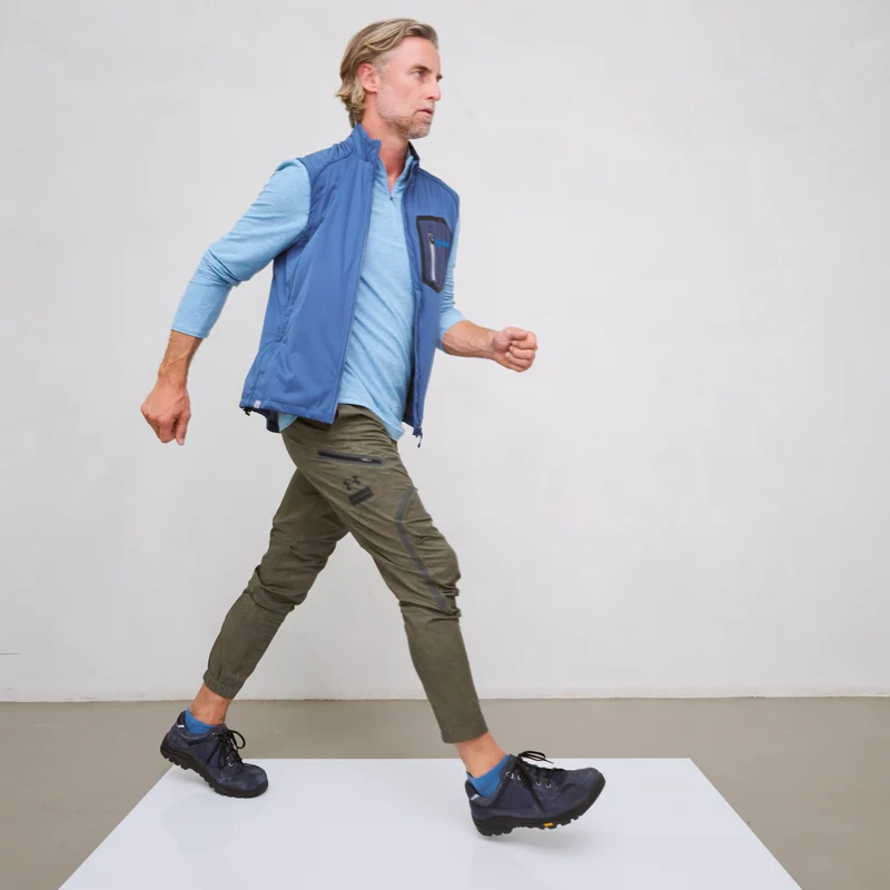 Chaussure de randonnée Mixte Transeuropa Bleu