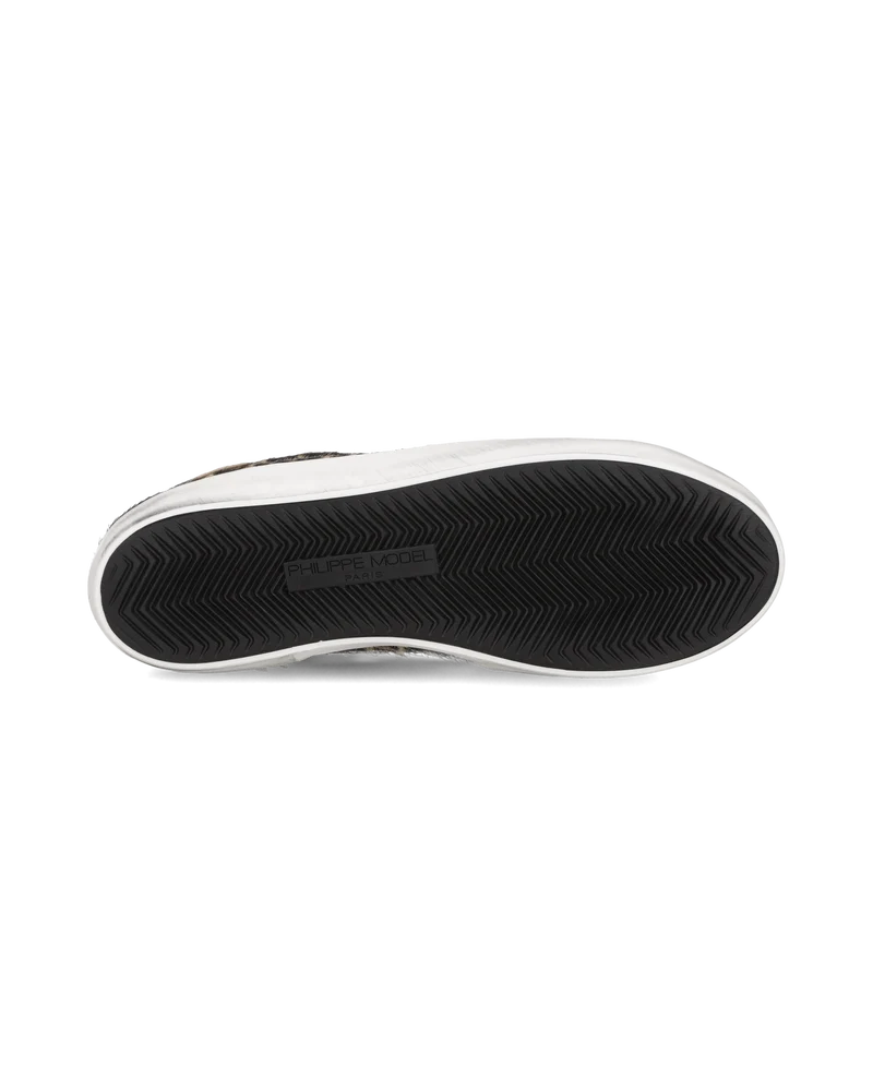 Sneaker Prsx Junior, Animal Print Black