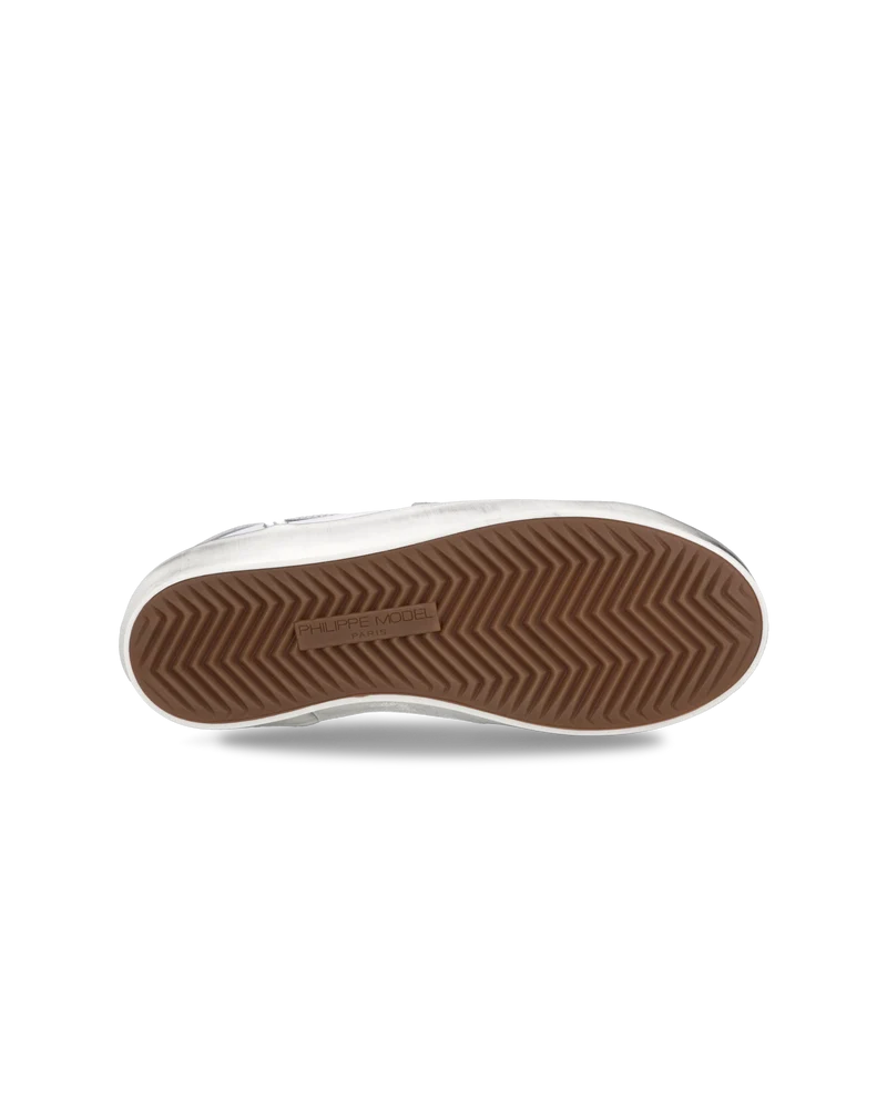 Sneaker Prsx Kids, White Silver