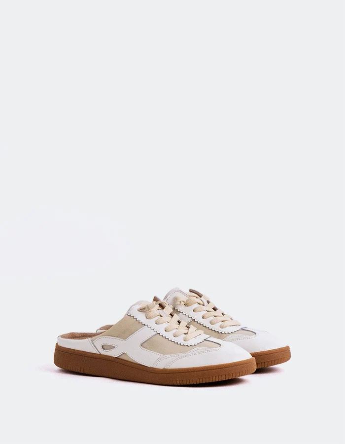 Solina Off White Leather