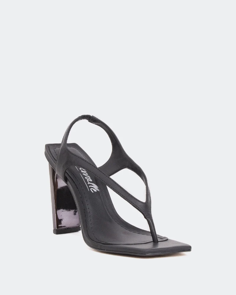 Icon Black Leather