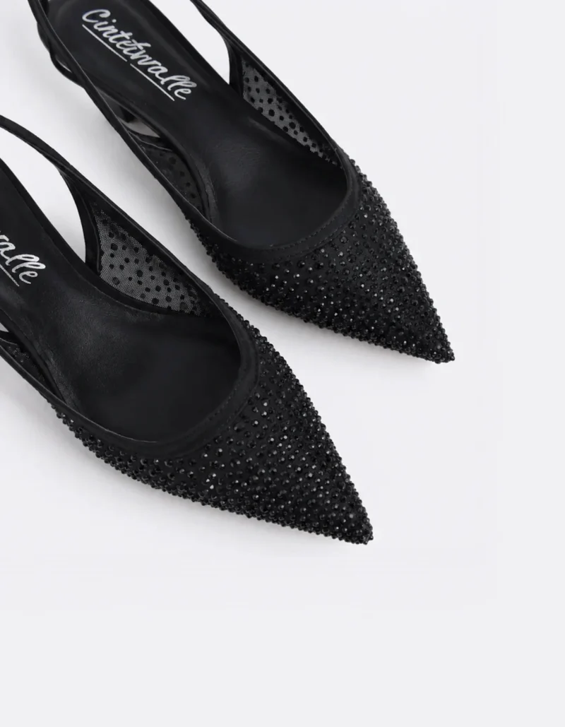 Glimora Black Mesh