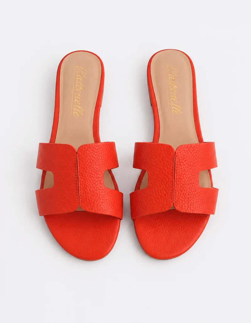 Valmisa Orange Leather