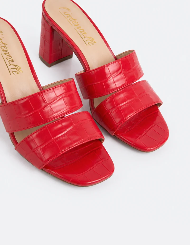 Selina Red Croco