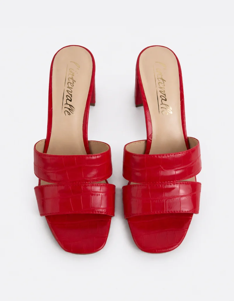 Selina Red Croco