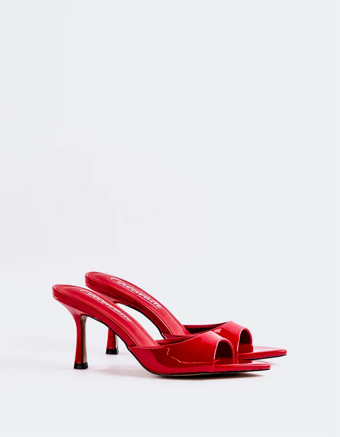 Zandria Red Patent