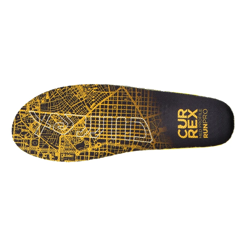 RunPro Med Semelle Intérieure-Jaune,Noir