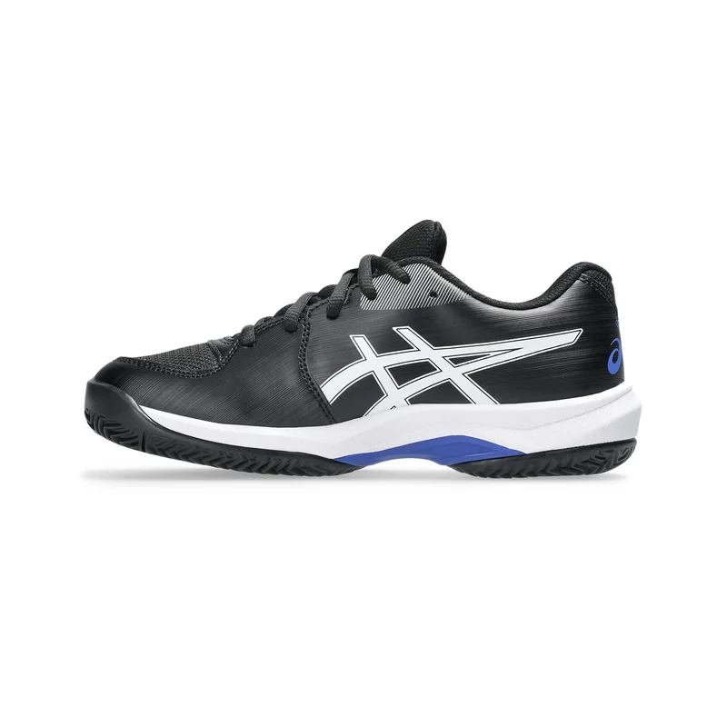 Gel-Game Gs/OC Chaussure terre battue Enfants - noir, blanc