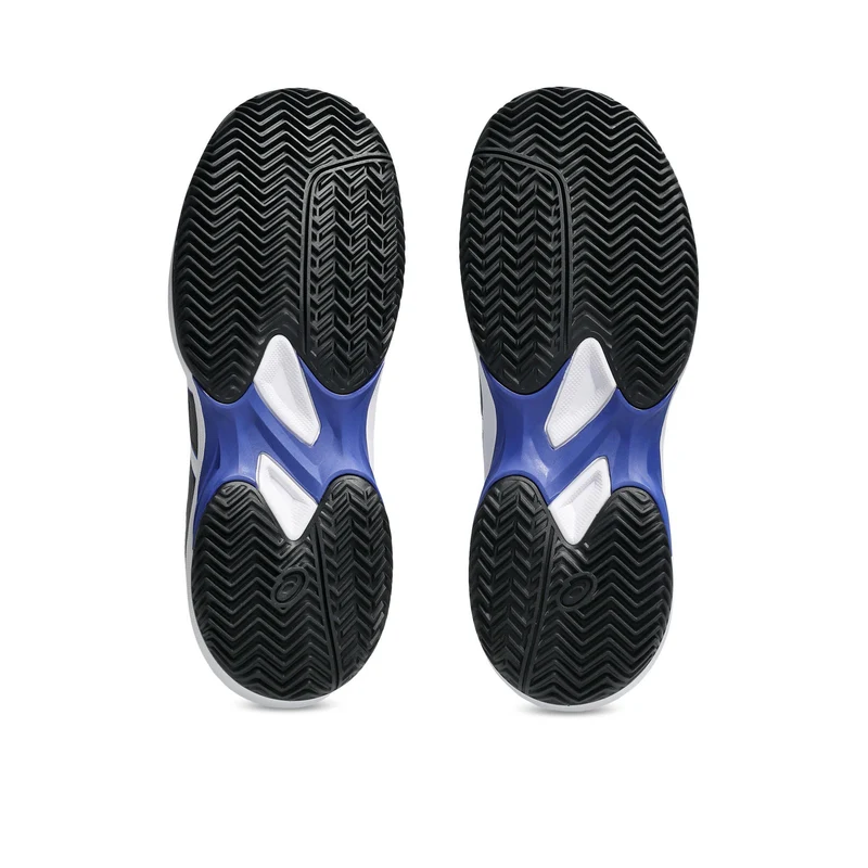 Gel-Game Gs/OC Chaussure terre battue Enfants - noir, blanc