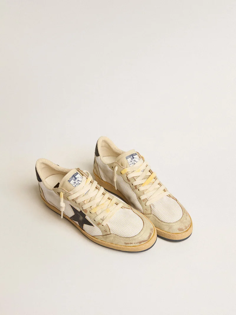 Golden Goose Ball Star – Mesh Noir