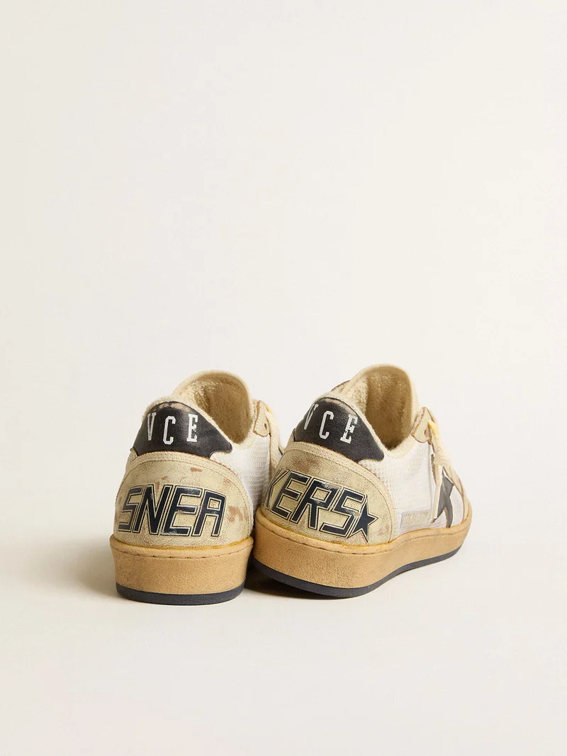 Golden Goose Ball Star – Mesh Noir