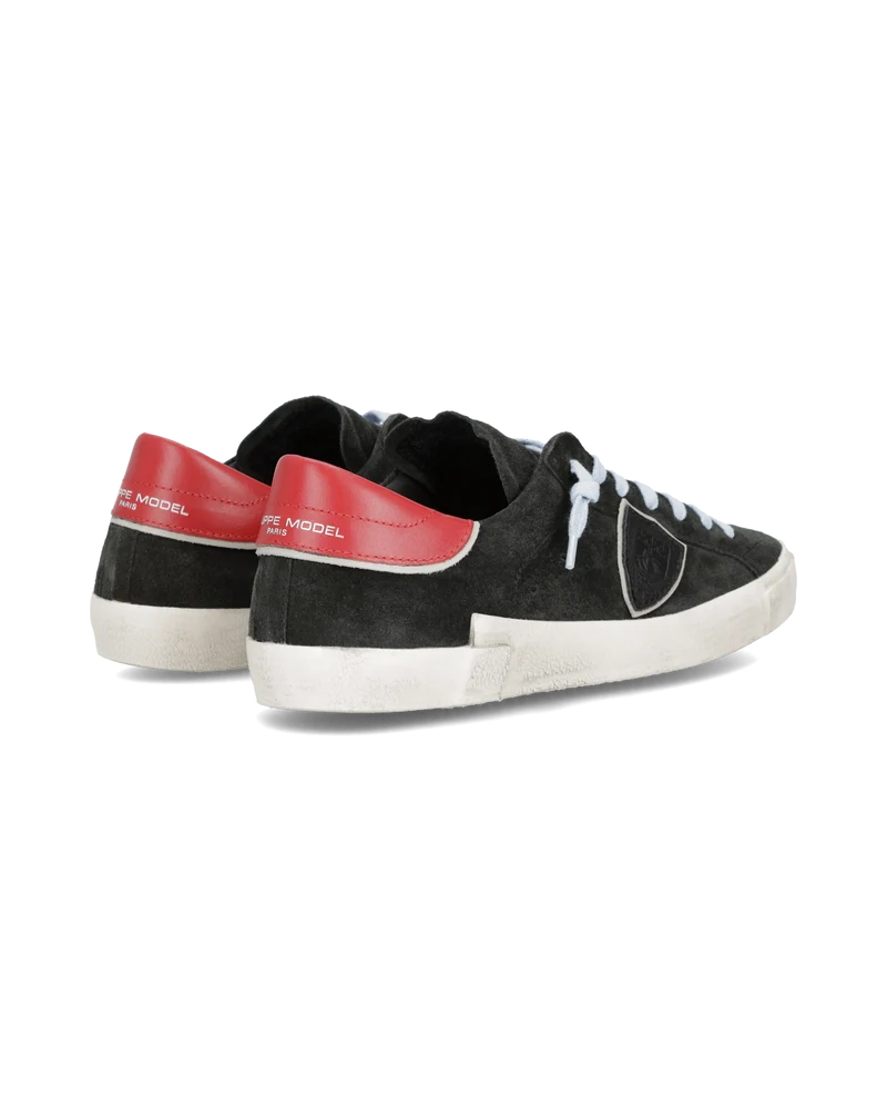 Sneakers Prsx Men, Black Red