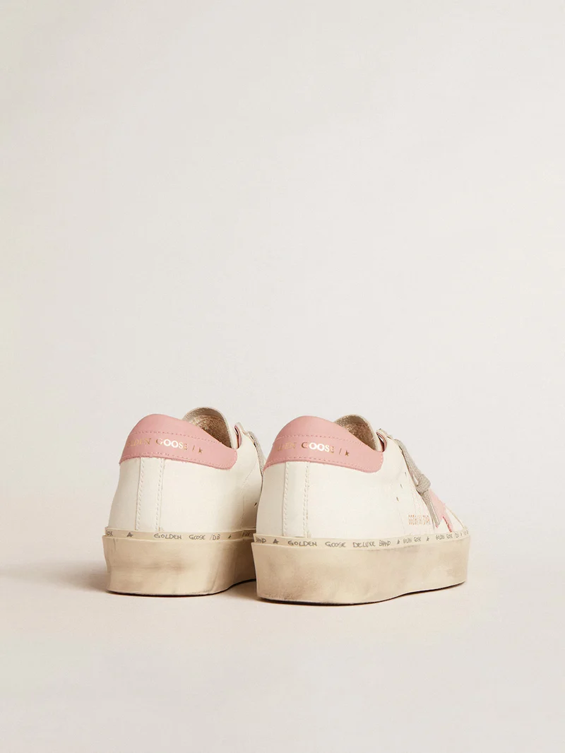 Golden Goose Hi Star Sneaker – Pink Suede Star