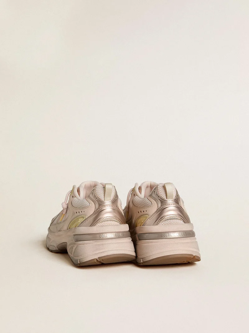 Golden Goose Running Sole – Blush Mesh