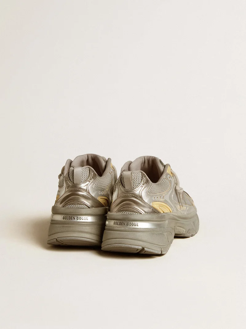 Golden Goose Running Sole – Metallic Gold