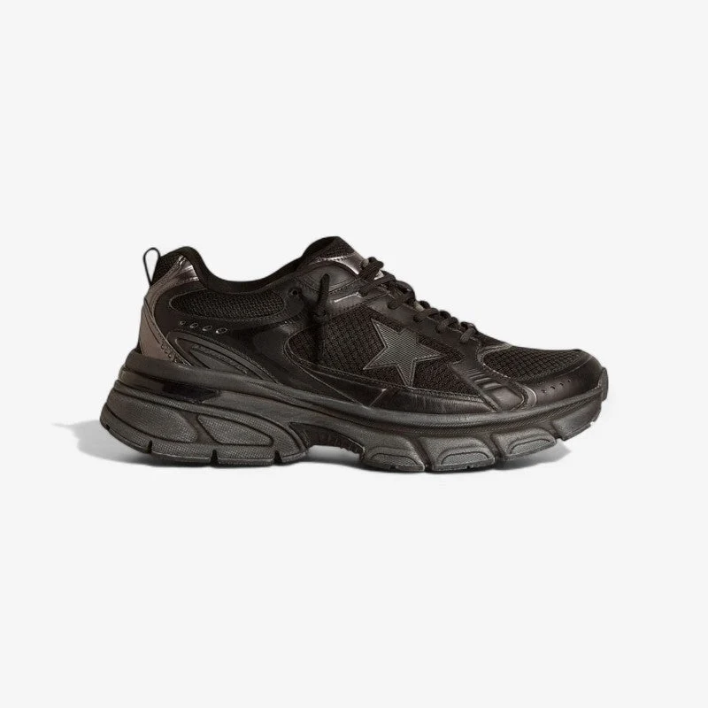 Golden Goose Running Sole – Triple Black