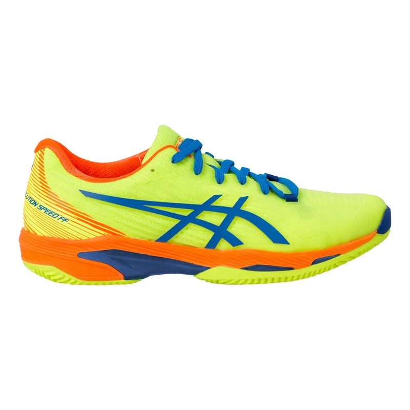 Solution Speed FF 2 Chaussure terre battue Hommes - jaunes fluo, bleu