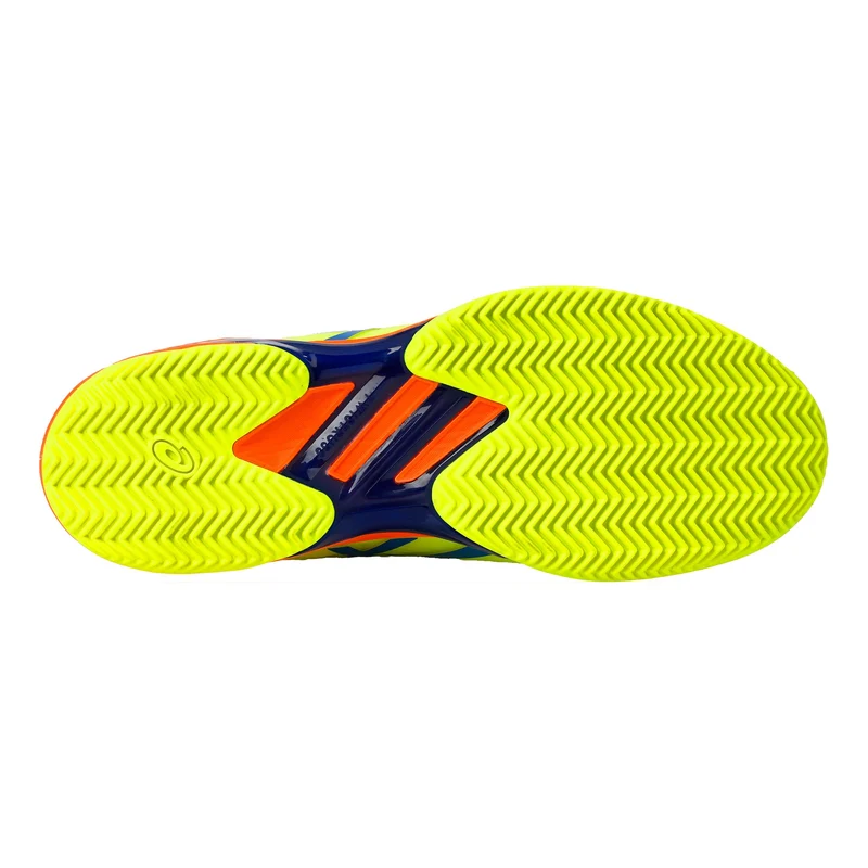 Solution Speed FF 2 Chaussure terre battue Hommes - jaunes fluo, bleu