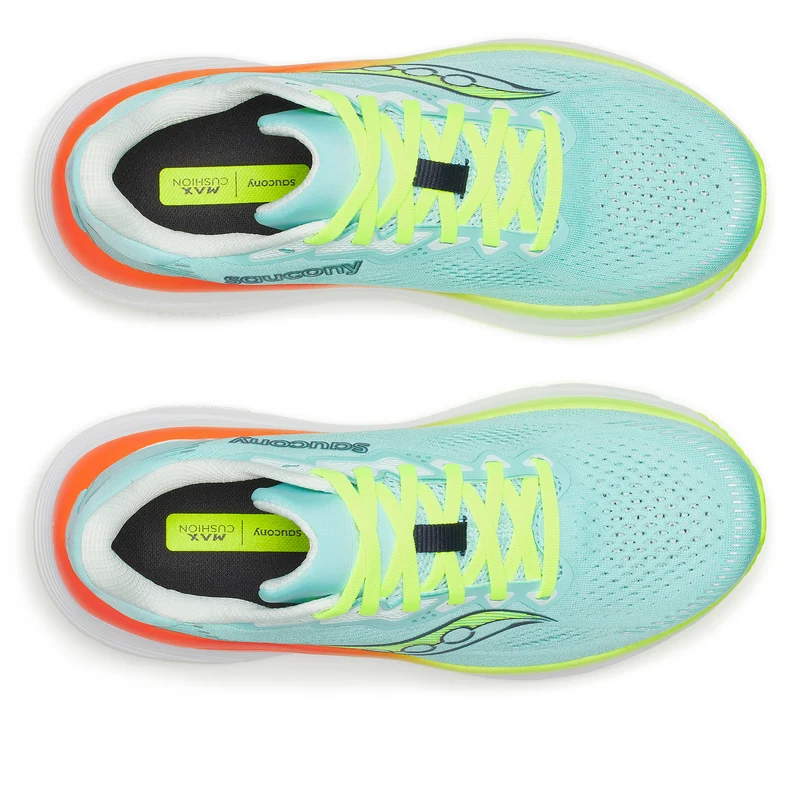 Guide 19 Chaussure de running avec stabilisateurs Femmes-turquoise, jaune