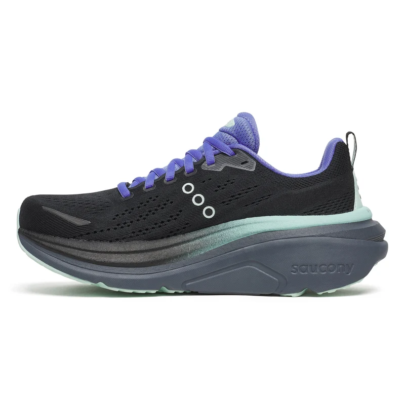Hurricane 25 Chaussure de running avec stabilisateurs Femmes-noir, mint