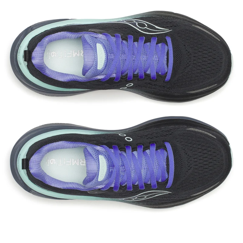 Hurricane 25 Chaussure de running avec stabilisateurs Femmes-noir, mint