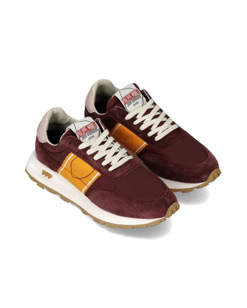 Sneakers Tour Running Women, Burgundy Orange