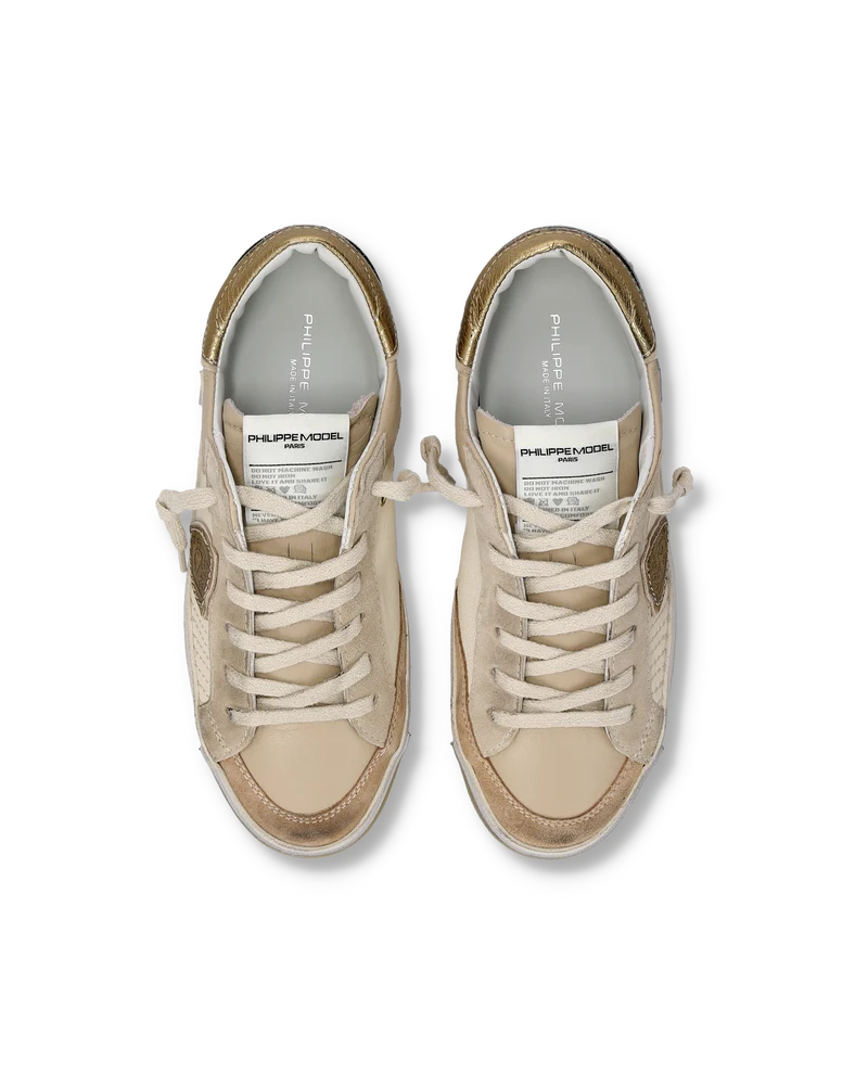 Sneakers Prsx Tennis Women, Gold Sand