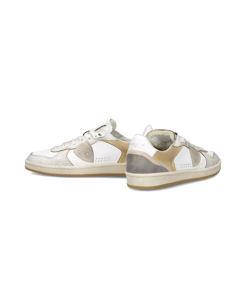 Sneakers Pgal Women, White Beige