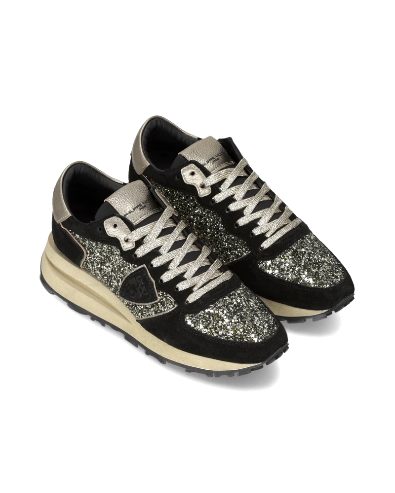 Sneakers Tropez Haute Running Women, Black Platinum