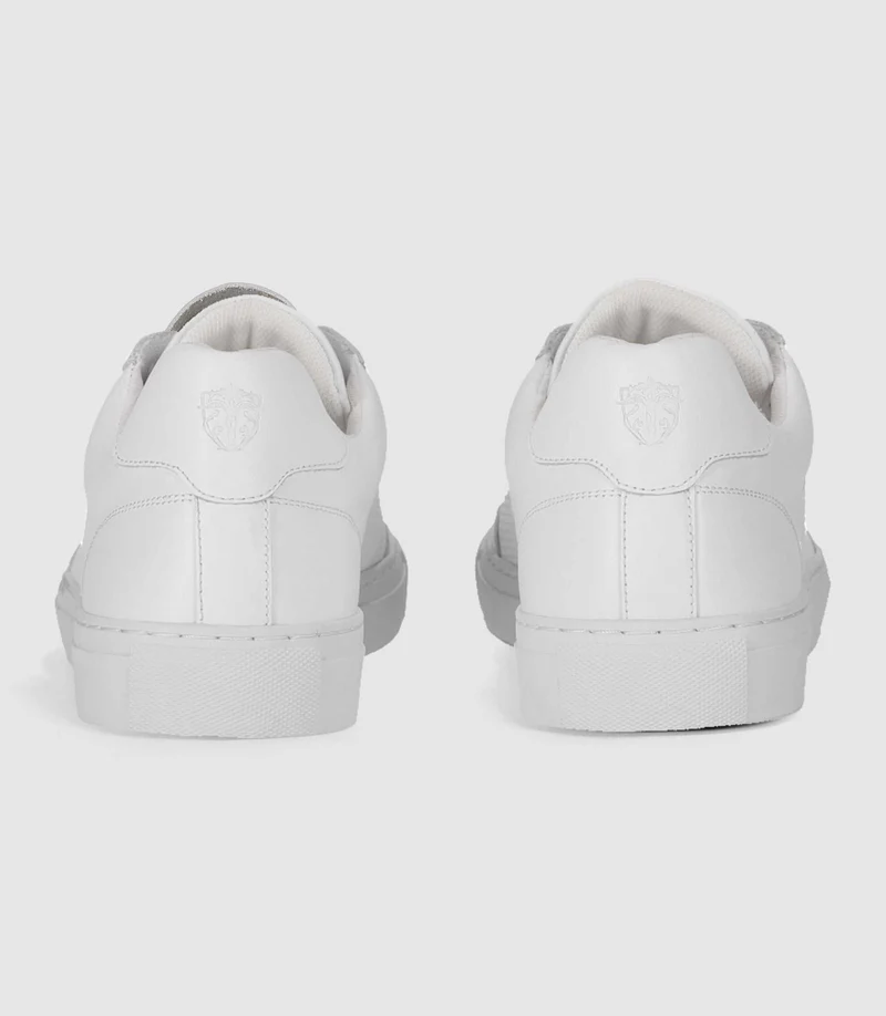 Sneakers en cuir blanches ERIC