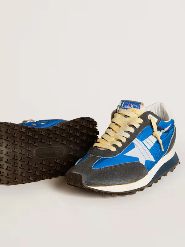 Golden Goose Soul Star Sneaker – Blue & White