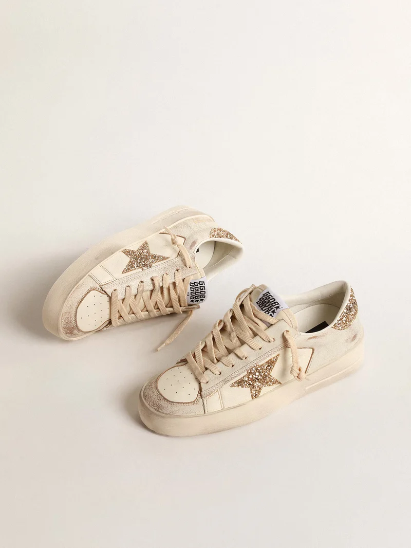 Golden Goose Stardan Sneaker – Glitter Star & Heel Tab