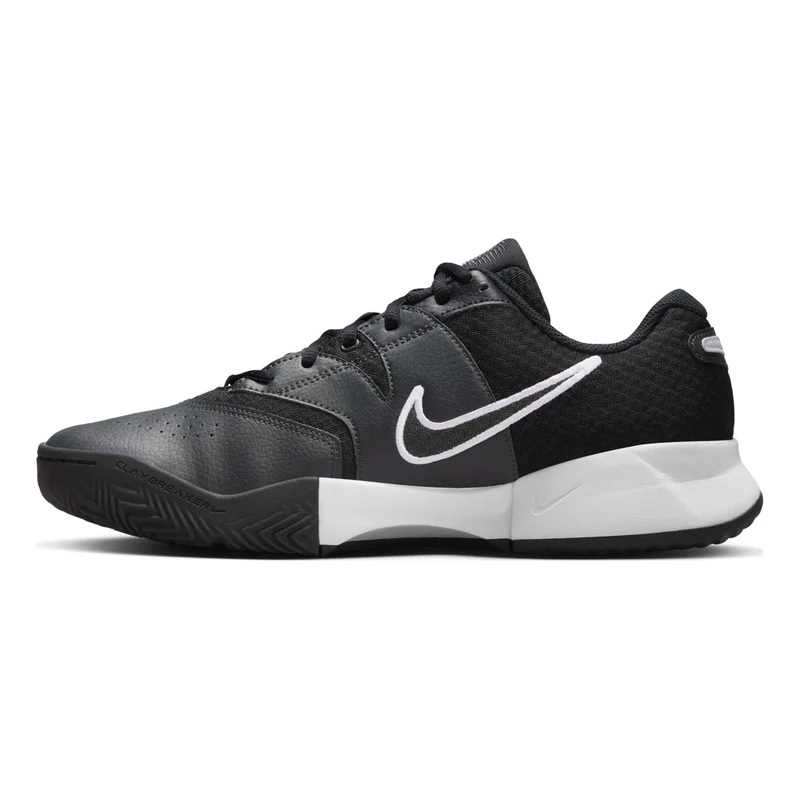 Court Lite 4 Chaussure Terre Battue Hommes-Noir,Blanc