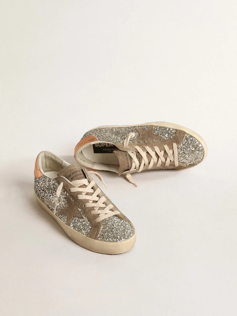Golden Goose Super-Star Allover Glitter Sneaker