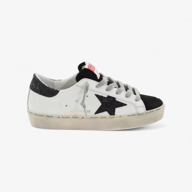 Golden Goose Super-Star Black Glitter Sneaker