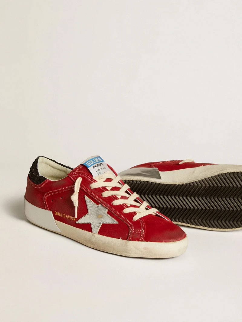Golden Goose Super-Star LTD Edition – Red & Silver