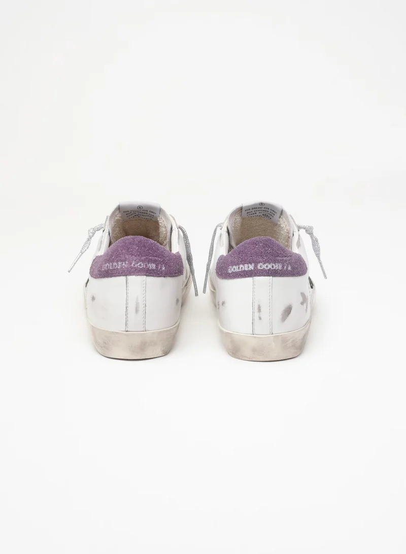 Golden Goose Super-Star Olive Python Sneaker