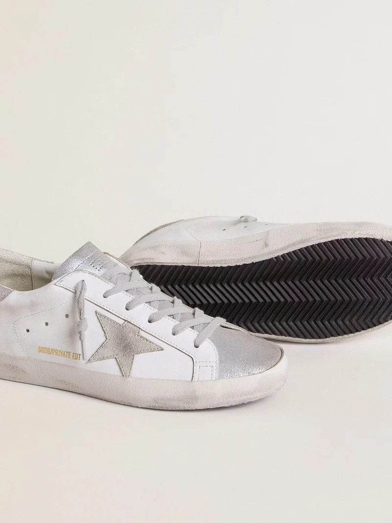 Golden Goose Super-Star Private Edition – White & Silver