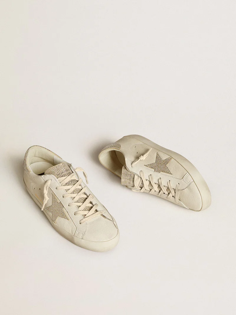 Golden Goose Super-Star Swarovski Crystal Edition