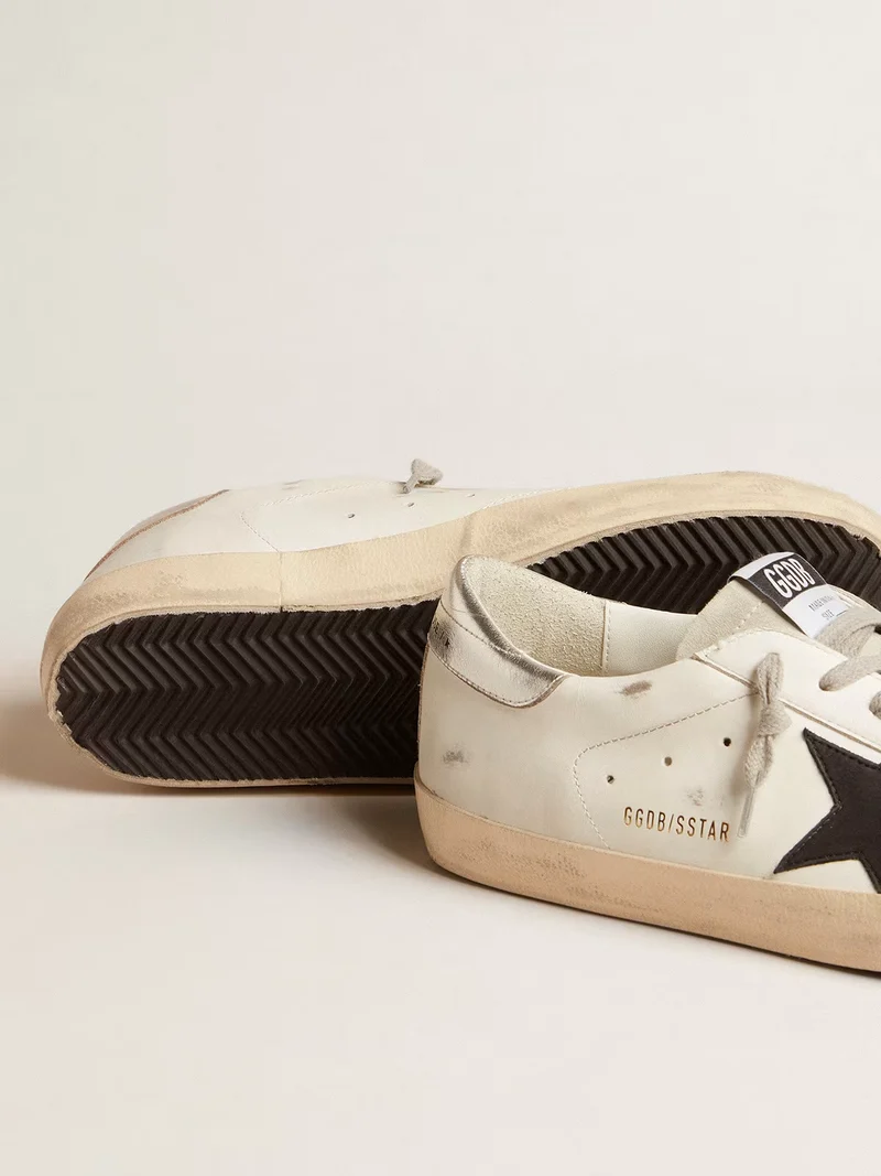 Golden Goose Super-Star White & Black Sneaker