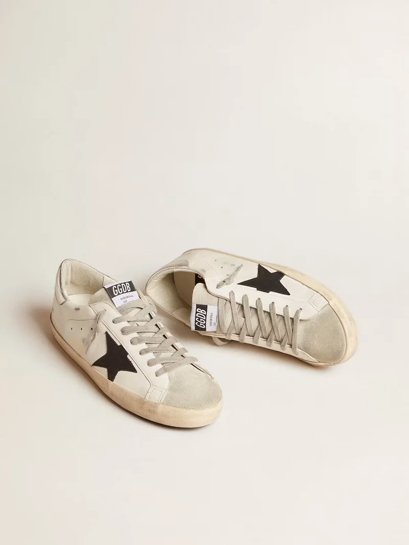Golden Goose Super-Star White & Black Sneaker