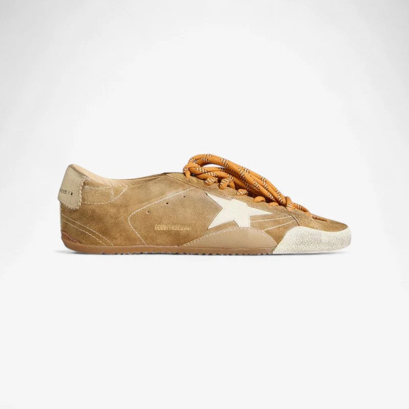 Golden Goose TrueStar Sneaker Tan Suede