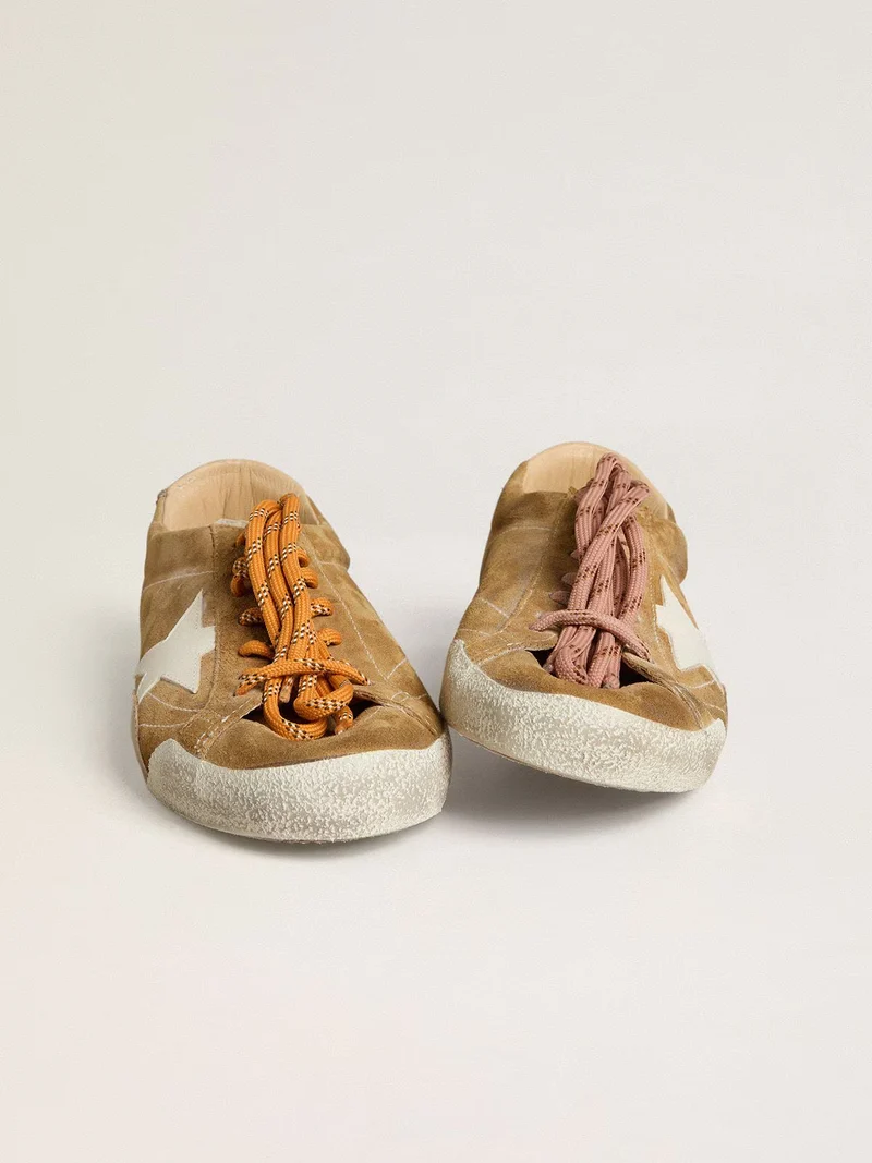 Golden Goose TrueStar Sneaker Tan Suede