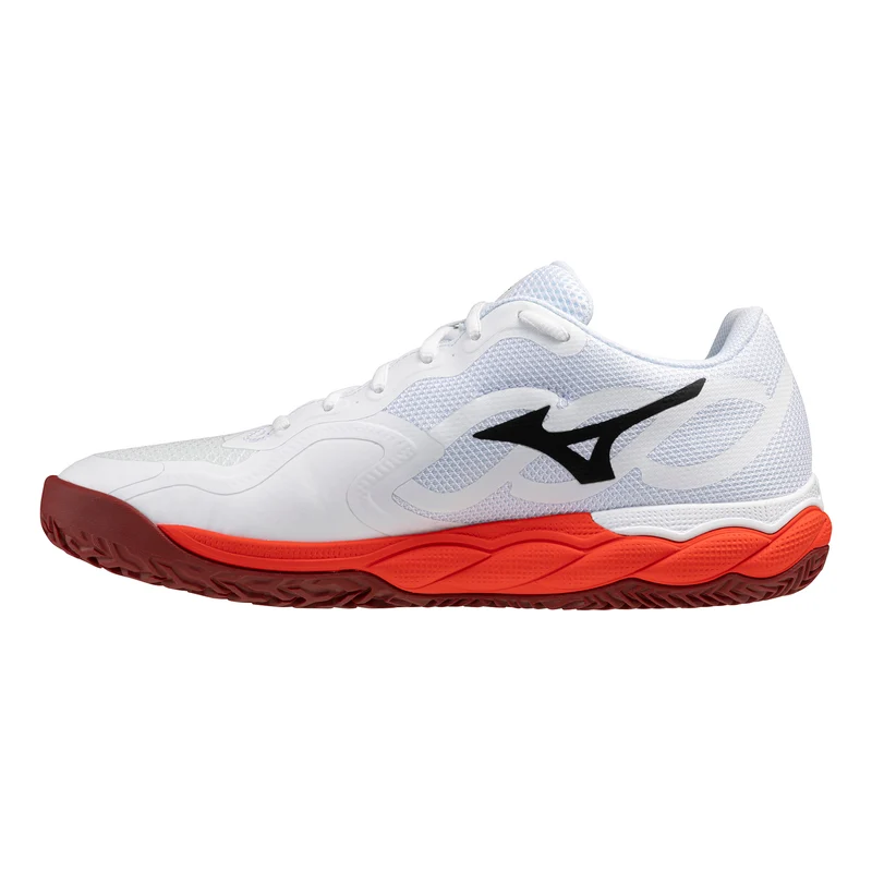 Wave Enforce Court Chaussure terre battue Hommes - blanc, rouge
