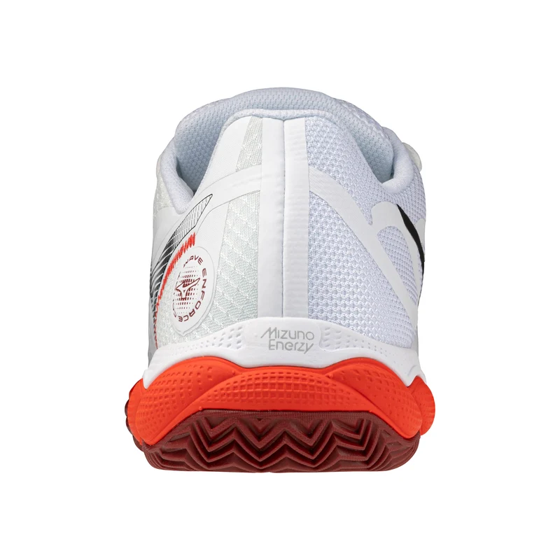 Wave Enforce Court Chaussure terre battue Hommes - blanc, rouge